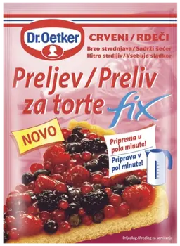 Dr. Oetker Preljev za torte Fix crveni