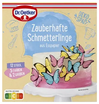 Dr. Oetker Dekor Jestivi leptirići