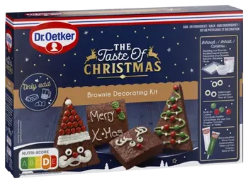 Dr. Oetker Taste of Christmas Set za ukrašavanje Brownie kolačića