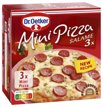 Dr. Oetker Mini pizza sa salamom, 3 kom