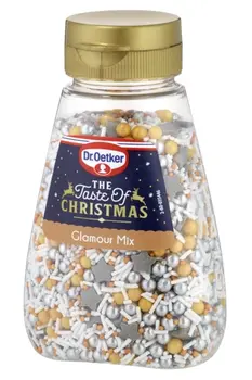 Dr. Oetker Dr. Oetker The Taste of Christmas Glamour mix dekor sprinkles 115 g