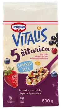 Dr. Oetker Vitalis 5 žitarica šumsko voće