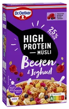 Dr. Oetker High Protein Muesli bobičasto voće i jogurt