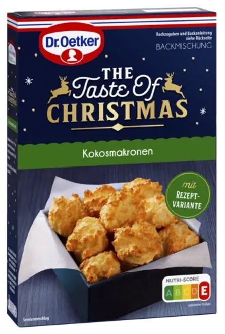 Dr. Oetker Taste of Christmas Kokos makroni