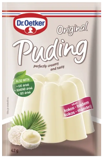 Dr. Oetker Original puding kokos-badem x3