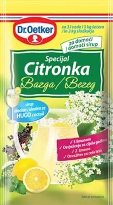 Dr. Oetker Citronka Specijal za bazgin sirup