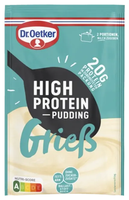 Dr. Oetker Dr. Oetker High Protein puding od griza