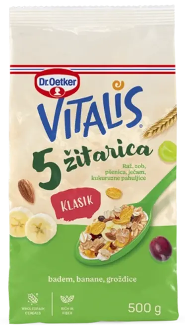 Dr. Oetker Vitalis 5 žitarica klasik