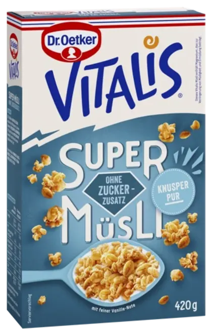 Dr. Oetker Vitalis SuperMüsli bez dodatnog šećera