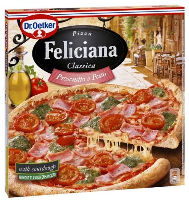 Dr. Oetker Pizza Feliciana Prosciutto e Pesto