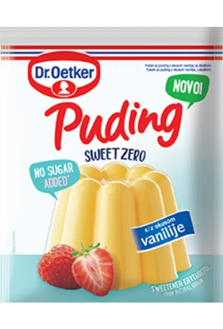 Dr. Oetker Sweet Zero Puding s okusom vanilije