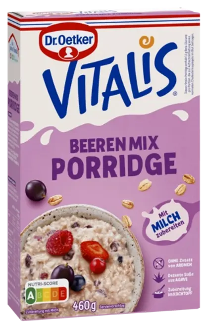 Dr. Oetker Vitalis zobena kaša sa šumskim voćem