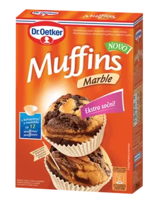 Dr. Oetker Mramornih muffina