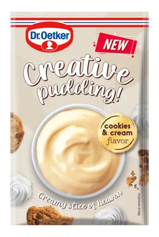 Creative pudding okus cookies & cream