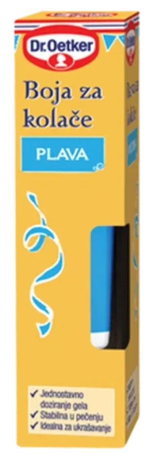 Dr. Oetker Plava boja za kolače