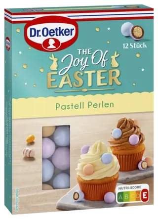Dr. Oetker Pastelne perle dekor