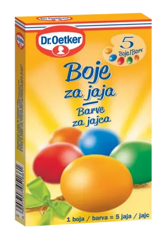 Dr. Oetker boje za jaja
