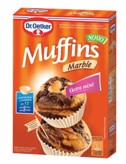 Dr. Oetker Mramornih muffina