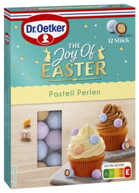 Dr. Oetker Pastelne perle dekor