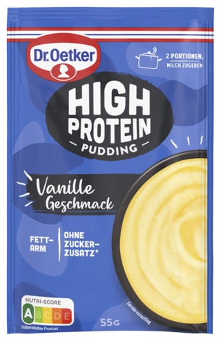 Dr.Oetker High Protein Puding Vanilija (2 omota)