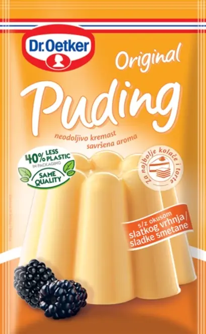 Dr. Oetker Original puding s okusom slatkog vrhnja