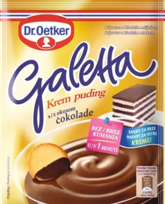 Dr. Oetker Galetta s okusom čokolade