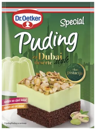 Dr. Oetker Special pudinga za Dubai style deserte