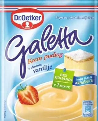 Dr. Oetker Galetta pudinga vanilija