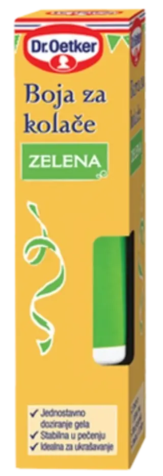 Dr. Oetker Zelena boja za kolače