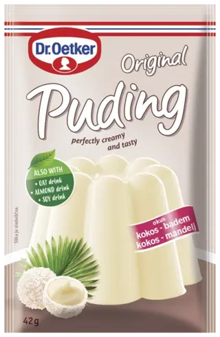 Dr. Oetker Original pudinga kokos-badem