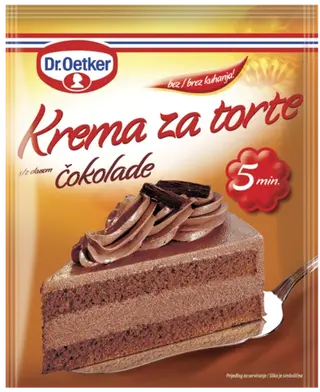 Dr. Oetker Kreme za torte od čokolade