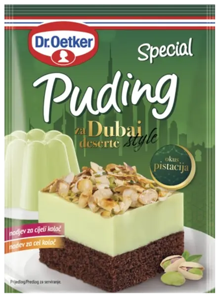 Dr. Oetker Special pudinga za Dubai style deserte