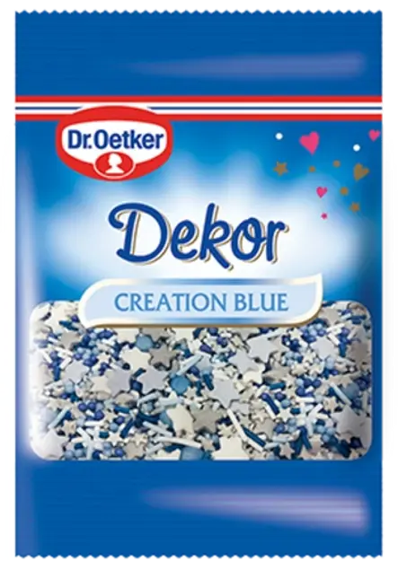 Dr. Oetker Mini dekor Creation blue