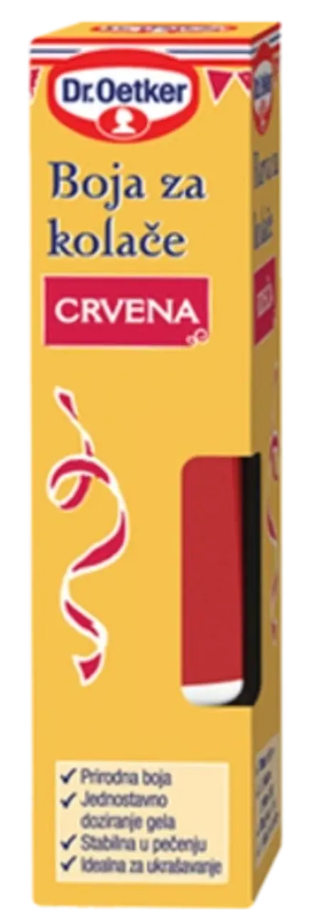 Dr. Oetker Crvena boja za kolače