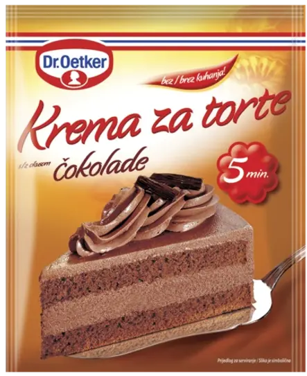 Dr. Oetker Kreme za torte od čokolade