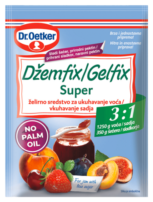 Dr. Oetker Dr. Oetker Džemfix/Gelfix Super 3:1
