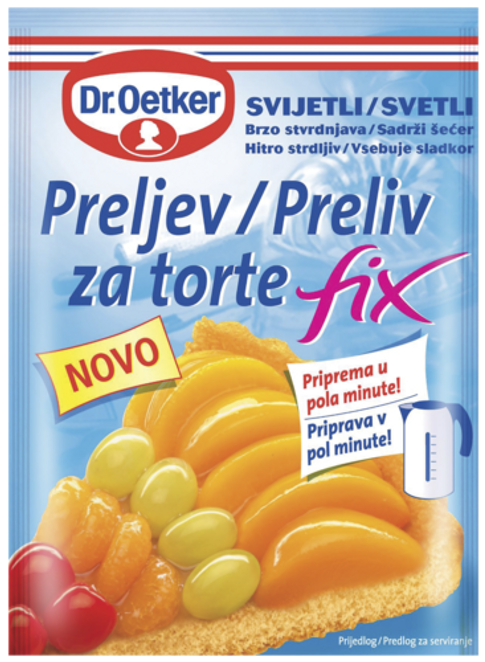 Dr. Oetker Preljev za torte Fix svijetli