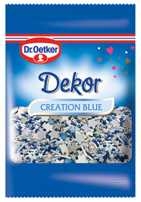 Dr. Oetker Mini Dekor Creation Blue