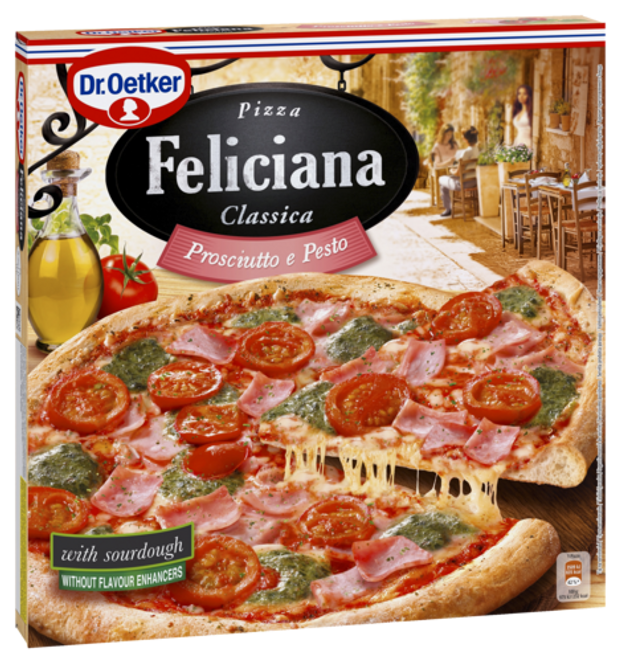 Dr. Oetker Pizza Feliciana Prosciutto e Pesto