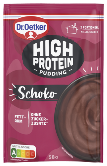 Dr. Oetker Dr. Oetker High protein puding s okusom čokolade
