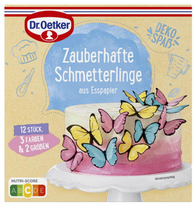 Dr. Oetker Dekor Jestivi leptirići