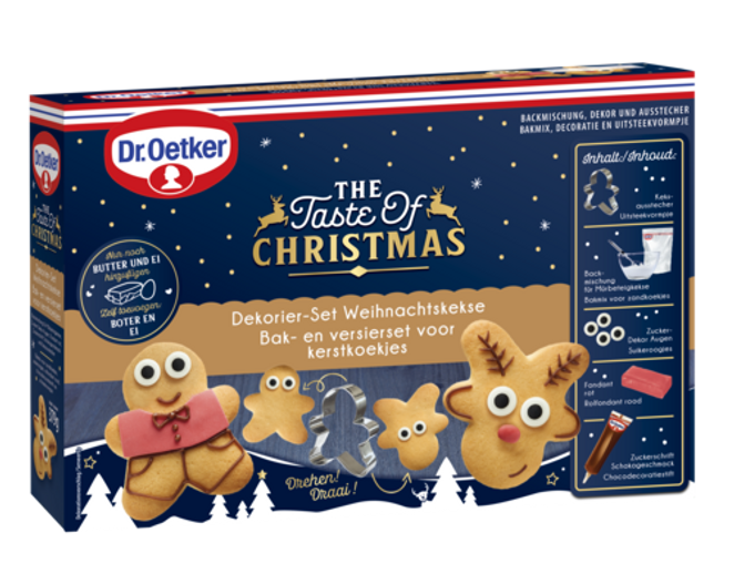 Dr. Oetker Set za božićne keksiće s dekorom