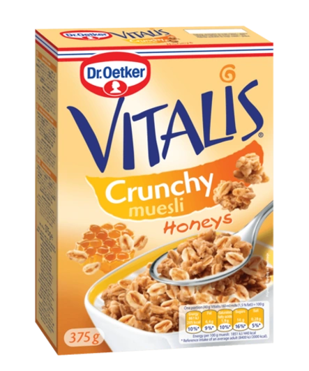 Dr. Oetker Hrskavi müsli s medom