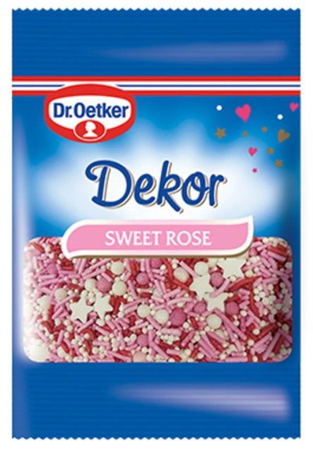 Dr. Oetker Mini dekor Sweet Rose
